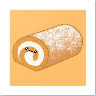 Pumpkin Cake Roll Posters and Art